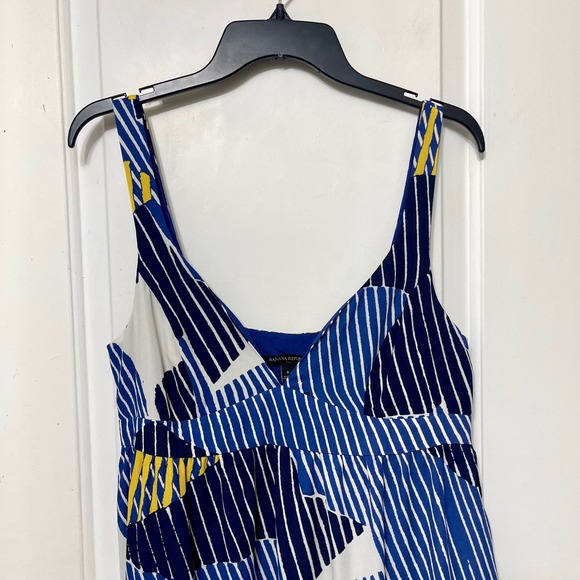 BANANA REPUBLIC Women's Empire-Waist Midi Dress Size 8 - Picture 4 of 10